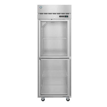Hoshizaki Refrigerator, Single Section Upright, Stainless Door with Lock R1A-HG